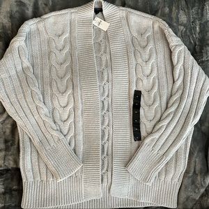 Banana Republic OVERSIZED CABLE CARDIGAN
